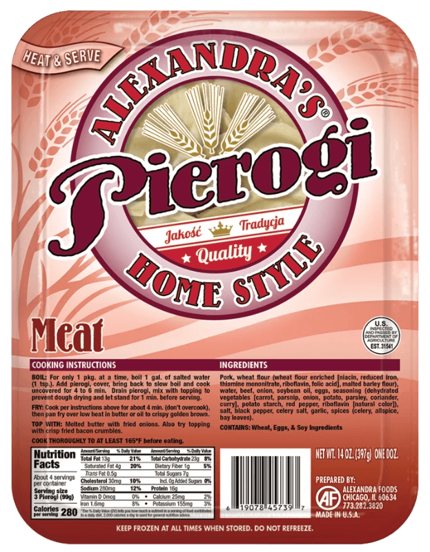 Pierogi with Meat - Pierogi z Miesem (12pcs) - Pierogi Store