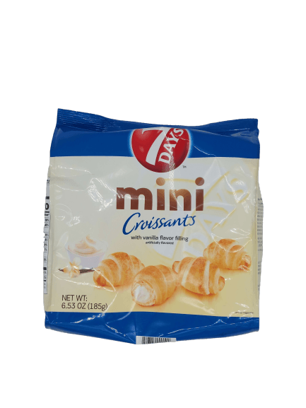 7 Days Vanilla Mini Croissant - Mini Rogale Waniliowe (185g) - Pierogi Store