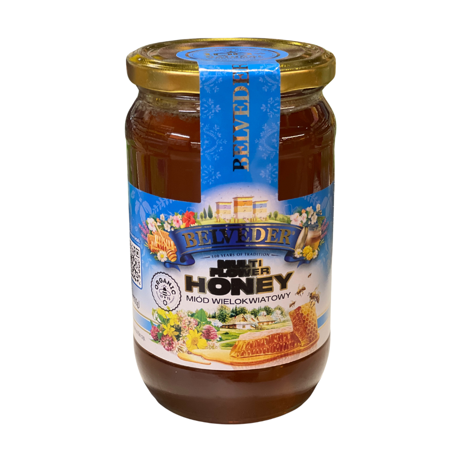 BELVEDER HONEY MULTIFLOWER - MIÓD WIELOKWIATOWY (900G) – Pierogi Store