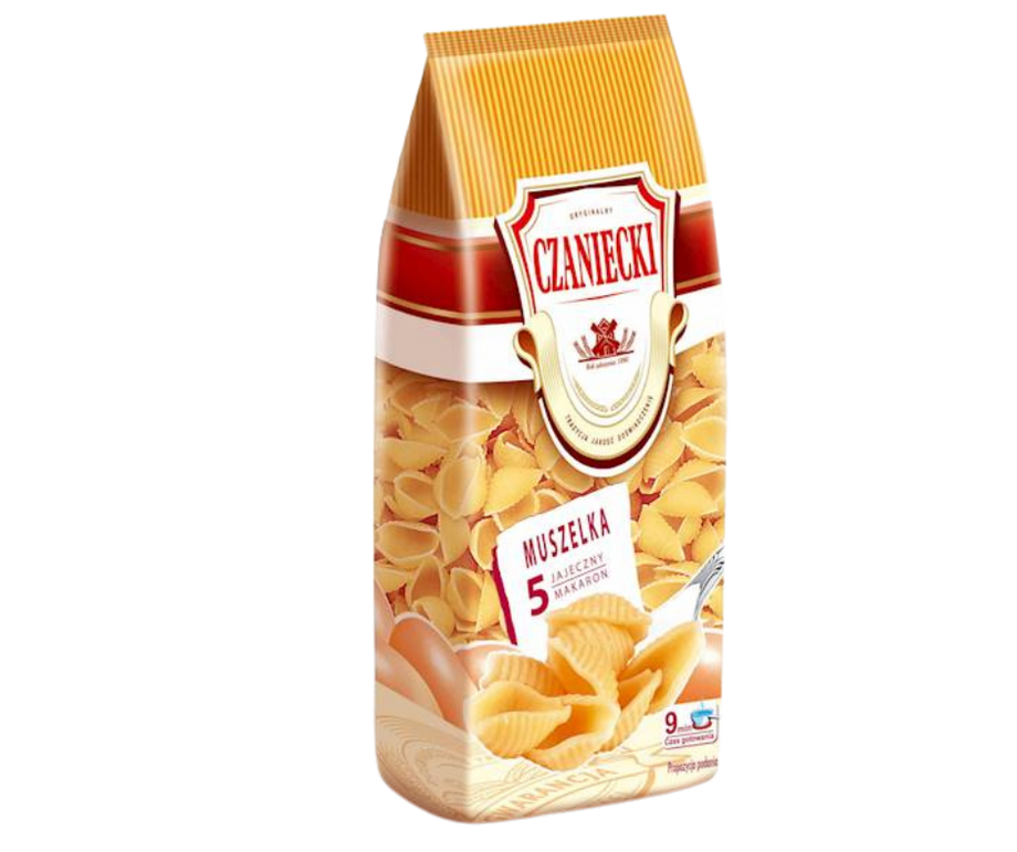 makaron♡ Czaniecki Pasta - Makaron Swojski Muszelka (250g) – Pierogi Store