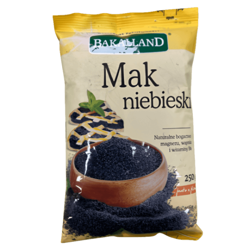 Bakalland Blue Poppy Seed - Mak Niebieski (250g) - Pierogi Store