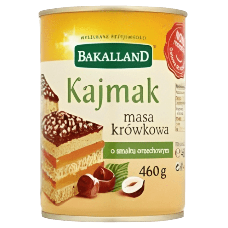 Bakalland Hazelnut Milk Caramel - Masa Krowkowa Orzechowa (460g) - Pierogi Store