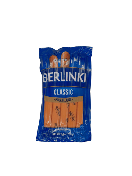 Berlinki Sausages Classic - Parówki Klasyczne (250g) - Pierogi Store