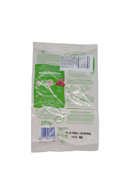 Bobovita Raspberry Rice Porridge - Kaszka Mleczno-Ryżowa Malina (180g) - Pierogi Store