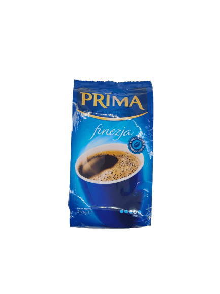 Cafe Prima Ground Coffee - Kawa Mielona Finezja (250g) - Pierogi Store