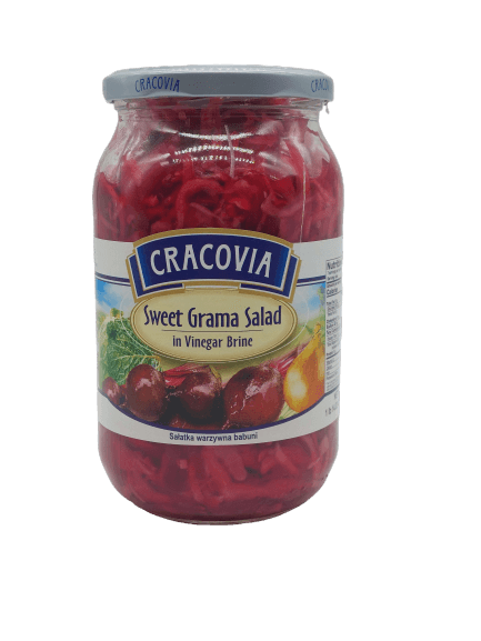 Cracovia Sweet Grandma Salad in Vinegar Brine - (860g) - Pierogi Store
