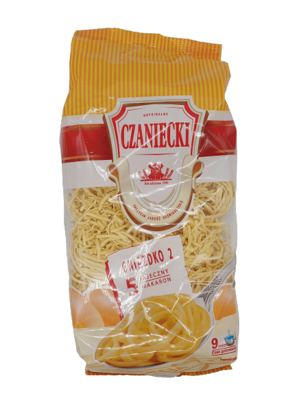 Czaniecki Small Nest Pasta - Makaron Gniazda 2 (500g) - Pierogi Store