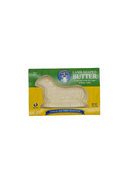 Danish Maid Lamb-Shaped Butter (3oz) - Pierogi Store