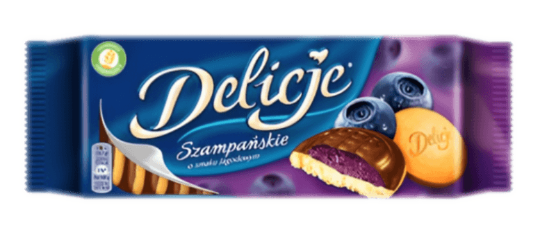 Delicje Blueberry - Szampanskie Jagodowe (147g) - Pierogi Store