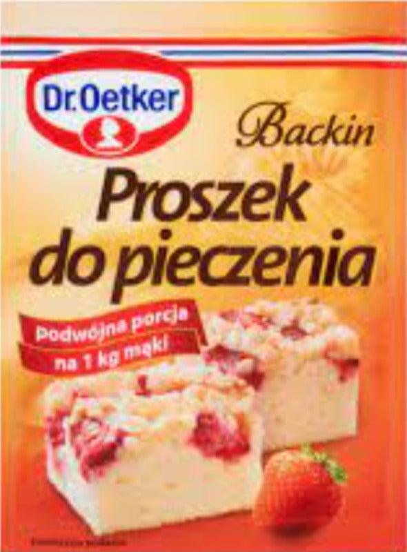 Dr. Oetker Baking Powder - Proszek Do Pieczenia (30g) - Pierogi Store