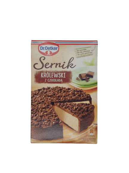 Dr.Oetker Royal Cheesecake with Chocolate - Sernik Królewski z Czekoladą (520g) - Pierogi Store