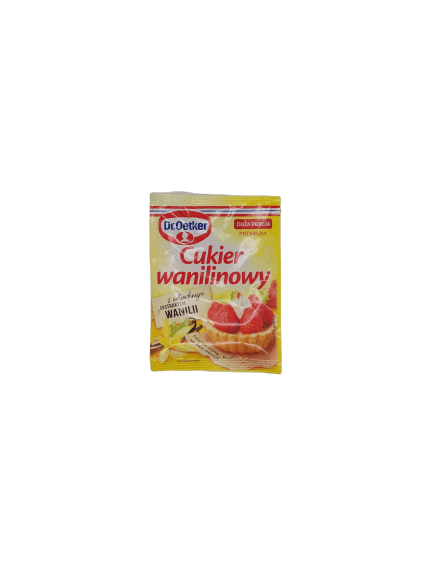 Dr. Oetker Vanilla Sugar - Cukier Wanilinowy (16g) - Pierogi Store