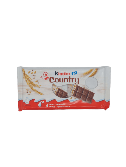 Ferrero Kinder Country Chocolate (4pk, 94g) - Pierogi Store