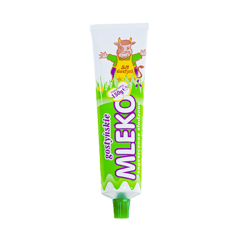 Gostyńskie Condensed Milk Tube - Mleko Zagęszczone w Tubce (150g) - Pierogi Store