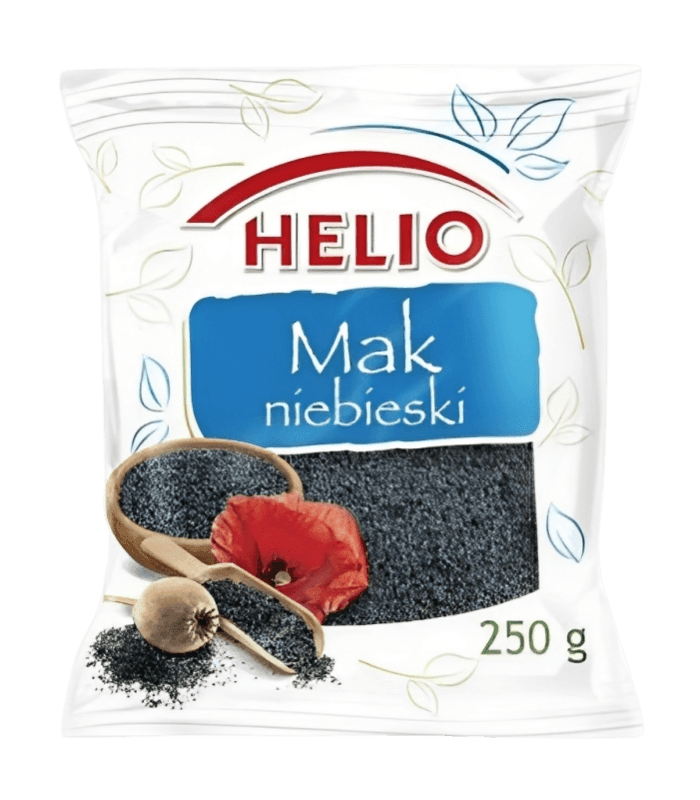 Helio Blue Poppy Seed - Mak Niebieski (250g) - Pierogi Store