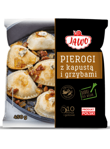 Jawo Pierogi with Cabbage and Mushrooms (1lb) - Pierogi Store