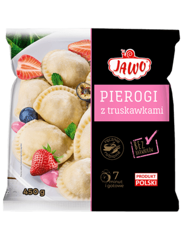 Jawo Pierogi with Strawberries (1lb) - Pierogi Store