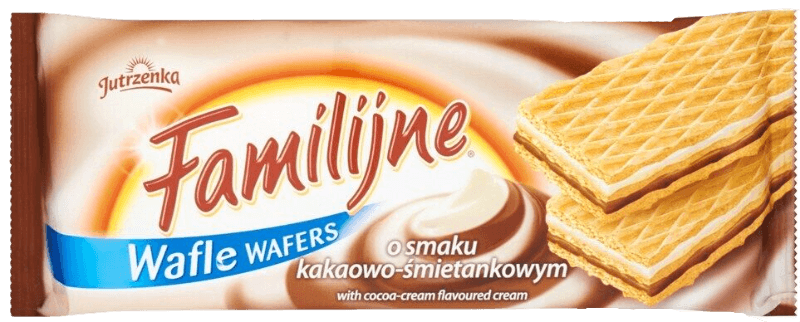 Jutrzenka Familijne Cocoa-Cream Wafers - (180g) - Pierogi Store