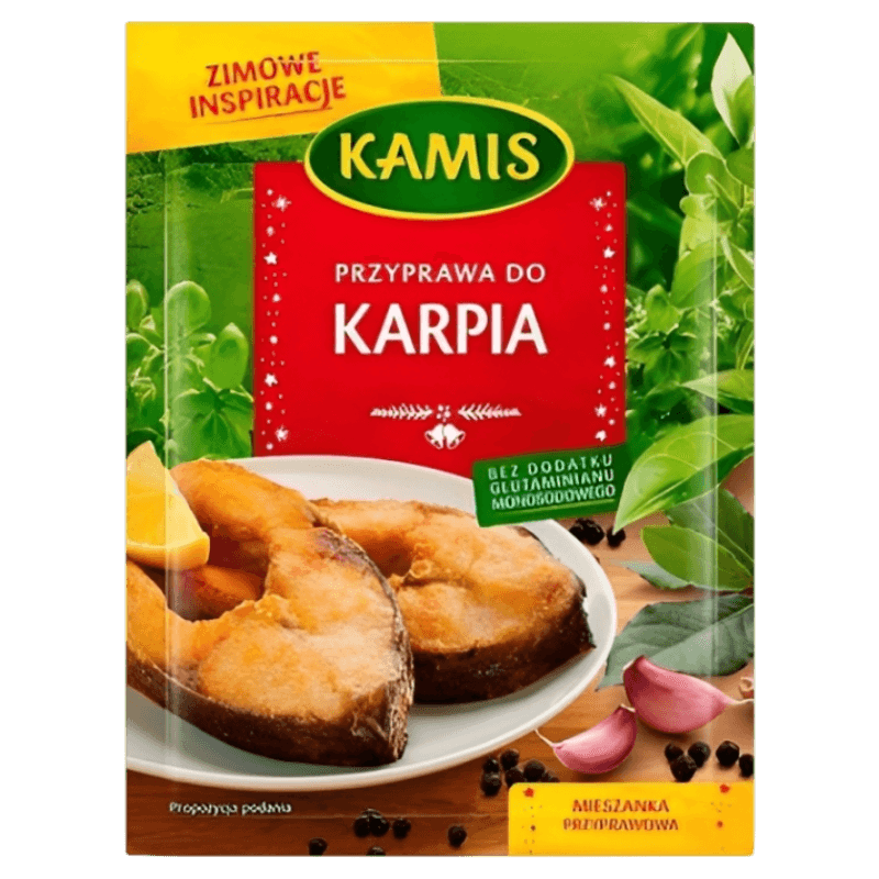 Kamis Carp Seasoning - Przyprawa Do Karpia (30g) - Pierogi Store