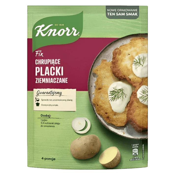 Kamis Crispy Potato Pancakes Mix - Fix Chrupiące Placki Ziemniaczane (198g) - Pierogi Store