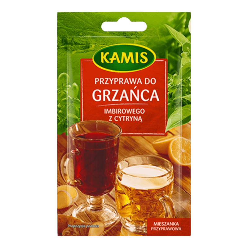 Kamis Mulling Spices with Ginger and Lemon - Przyprawa Do Grzańca (25g) - Pierogi Store