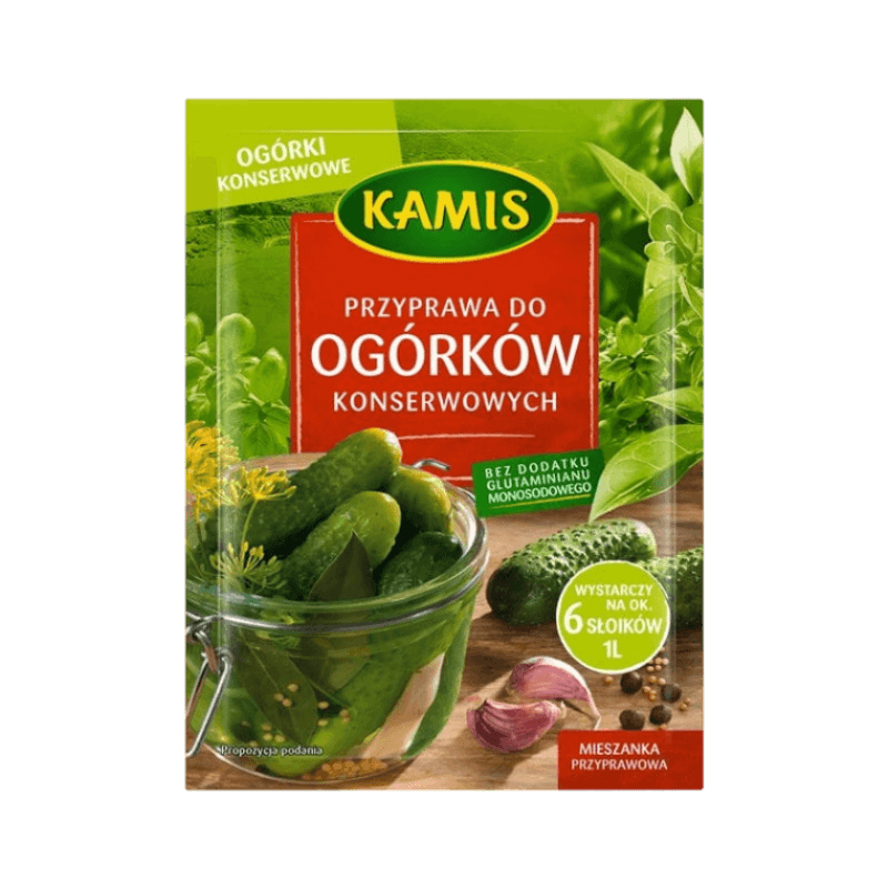 Kamis Pickling Seasoning - Przyprawa Do Ogórków Konserwowych (35g) - Pierogi Store