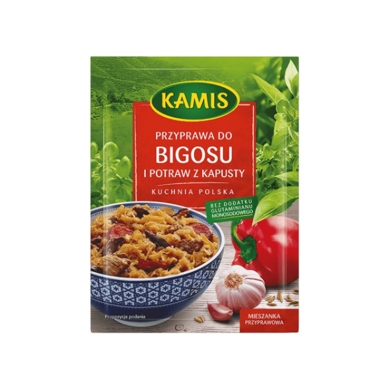 Kamis Seasoning for Bigos and Cabbage Dishes - Przyprawa Do Bigosu I Potraw z Kapusty (20g) - Pierogi Store