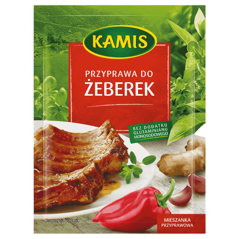 Kamis Seasoning for Ribs - Przyprawa Do Żeberek (20g) - Pierogi Store