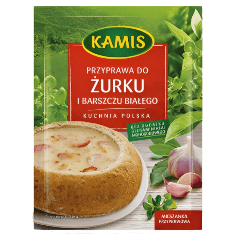 Kamis Sour Soup Seasoning - Przyprawa Do Żurku I Barszczu Białego (25g) - Pierogi Store