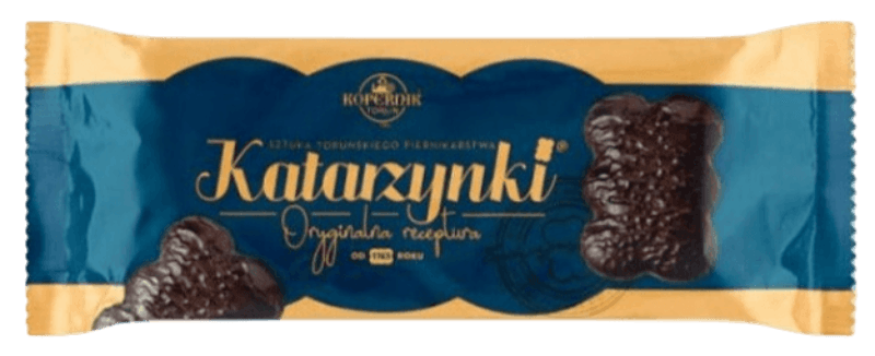 Kopernik Chocolate Covered Gingerbread Cookies - Katarzynki (123g) - Pierogi Store