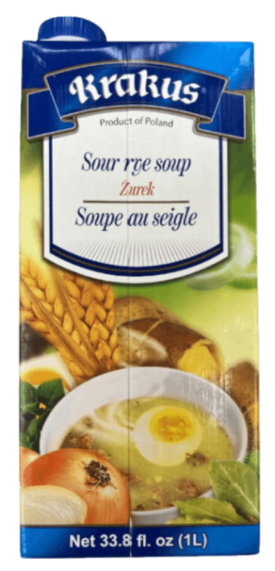 Krakus Sour Rye Soup - Zurek (1L) - Pierogi Store