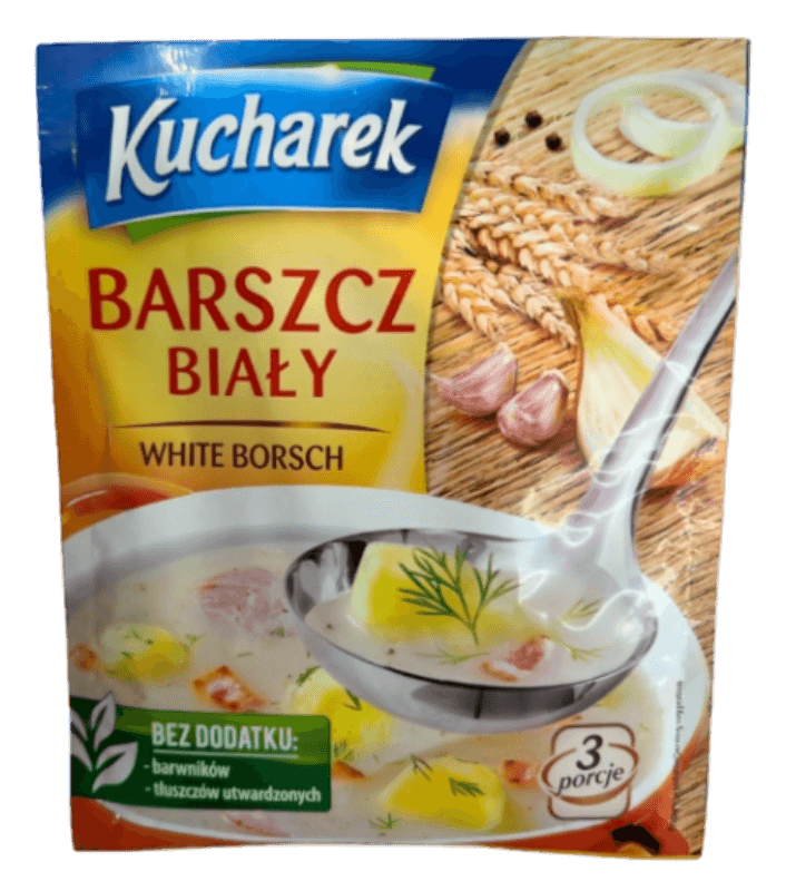 Kucharek White Borscht - Barszcz Bialy (40g) - Pierogi Store
