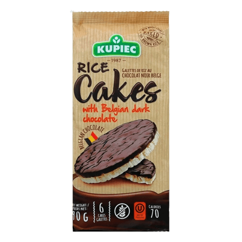 Kupiec Rice Cakes in Dark Chocolate (90g) - Pierogi Store