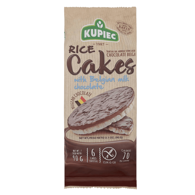 Kupiec Rice Cakes in Milk Chocolate (90g) - Pierogi Store