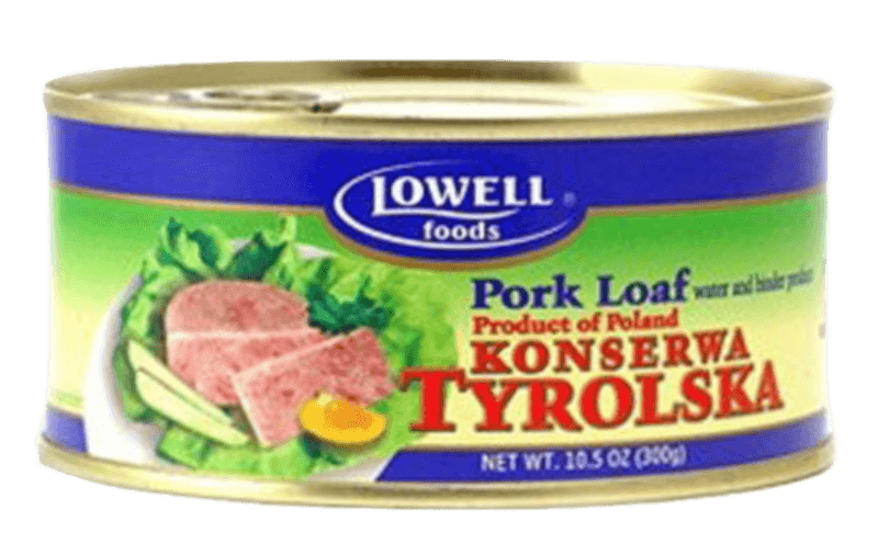 Lowell Foods Pork Loaf - Konserwa Tyrolska (300g) - Pierogi Store