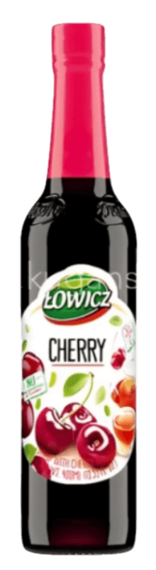 Lowicz Cherry Syrup - Syrop Wiśniowy (400ml) - Pierogi Store