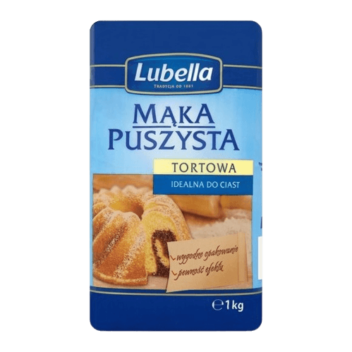 Lubella Cake Flour - Mąka Puszysta Tortowa (1kg) - Pierogi Store