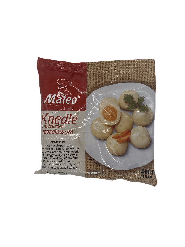 Mateo Potato Dumplings with Apricot - Knedle Ziemniaczane Z Morelą (450g) - Pierogi Store