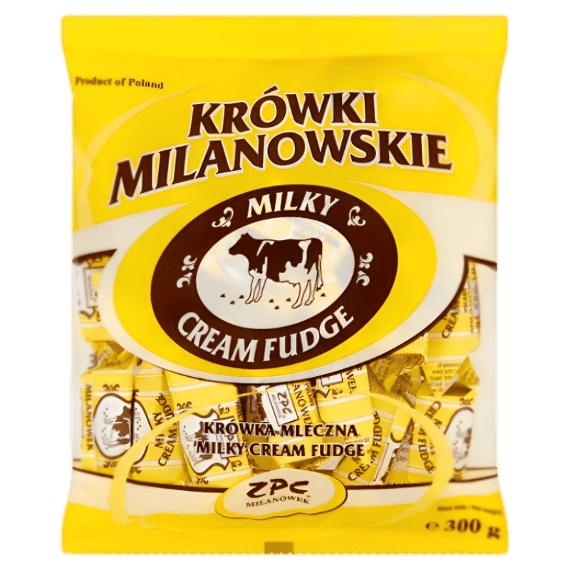 Milky Cream Fudge - Krowki Milanowskie (300g) - Pierogi Store