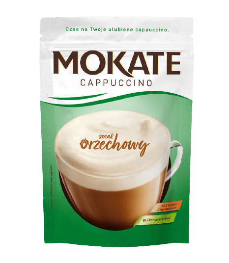 Mokate Cappuccino Hazelnut Zip Bag (110g) - Pierogi Store