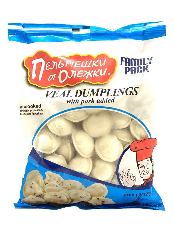 Olezhki Veal with Pork Dumplings (2lbs) - Pierogi Store