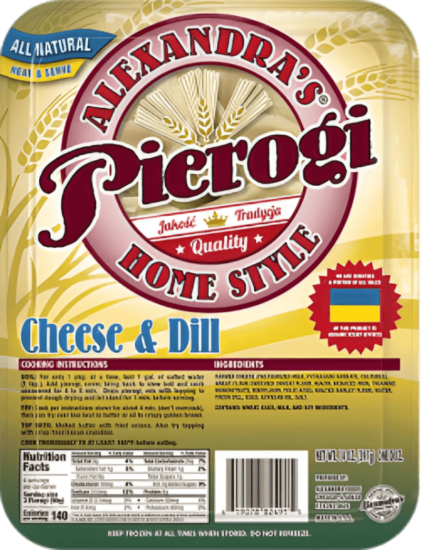 Pierogi with Cheese and Dill - Pierogi z Serem i Koperkiem (12pcs) - Pierogi Store