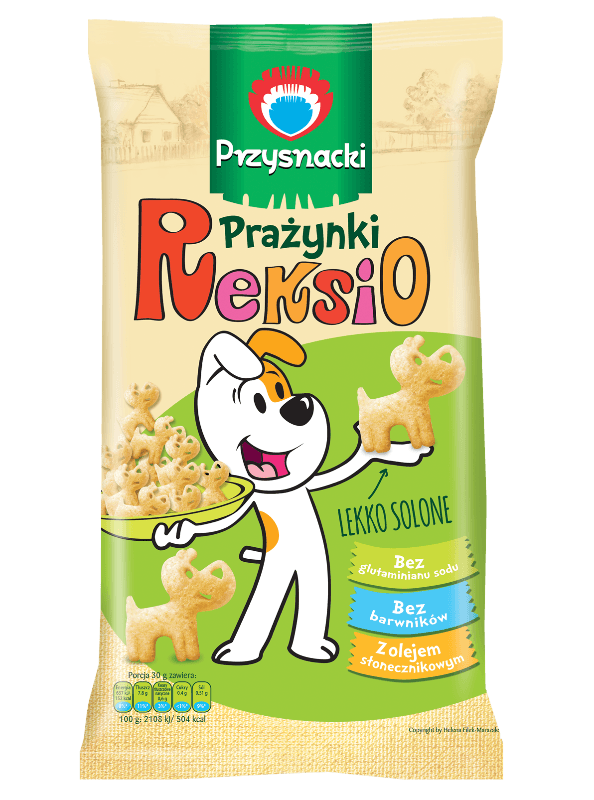 Przysnacki Reksio Light Salted Potato Chips - Prazynki Solone (95g) - Pierogi Store