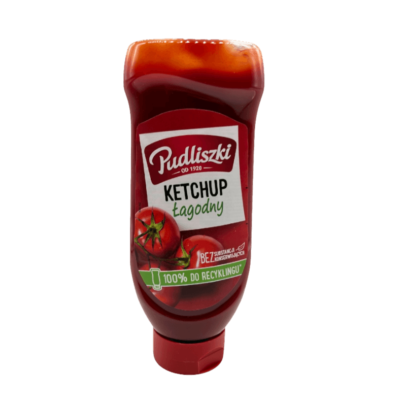 Pudliszki Mild Ketchup - Ketchup Lagodny (700g) - Pierogi Store