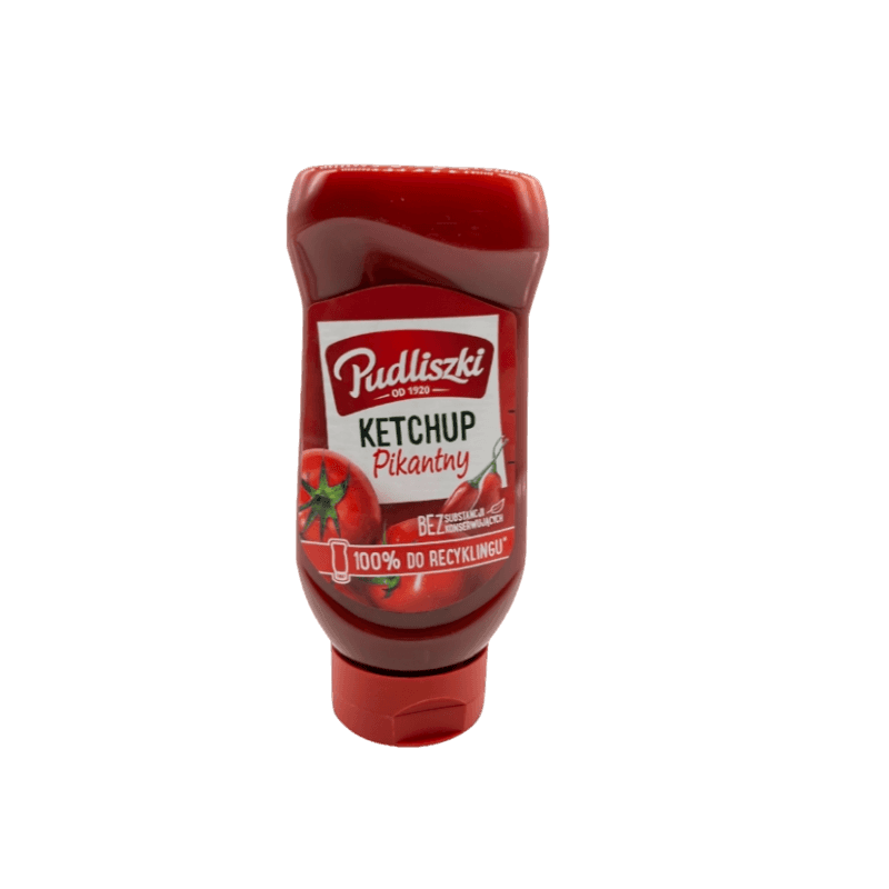 Pudliszki Spicy Ketchup - Ketchup Pikantny (480g) - Pierogi Store