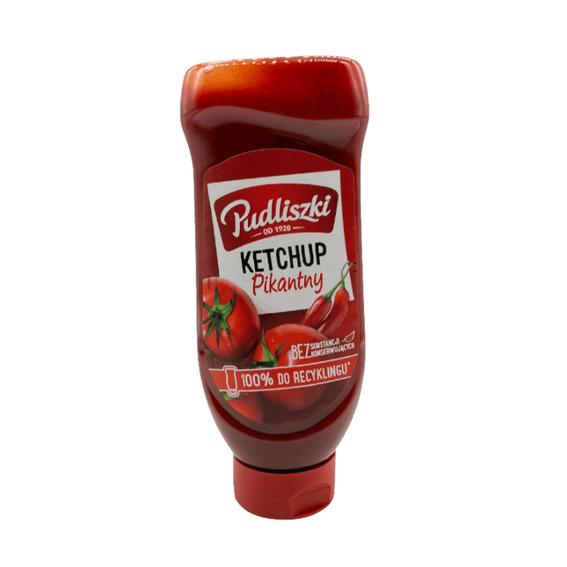 Pudliszki Spicy Ketchup - Ketchup Pikantny (700g) - Pierogi Store