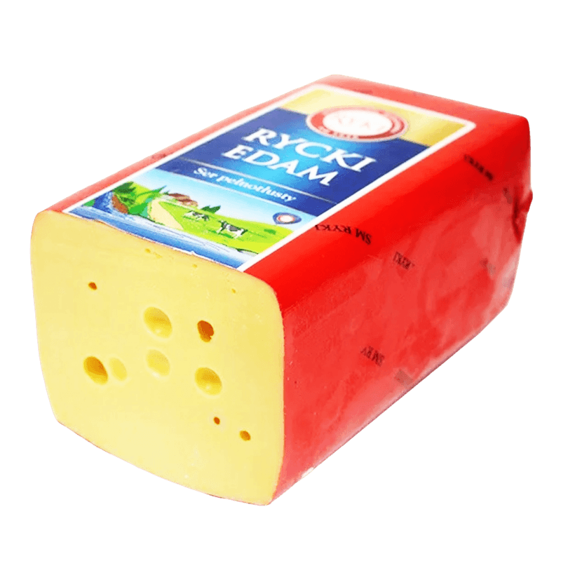Rycki Edam Cheese - Ser Edam Rycki (sliced approx. 1lb) - Pierogi Store
