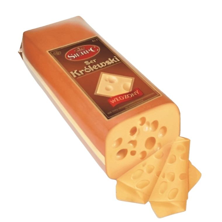 Sierpc Smoked Krolewski Cheese - Ser Krolewski Wędzony (sliced approx. 1lb) - Pierogi Store