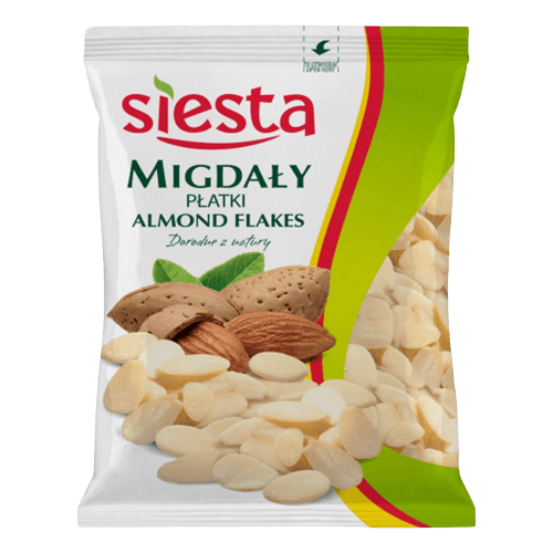 Siesta Almond Flakes - Migdaɫy Pɫatki (60g) - Pierogi Store