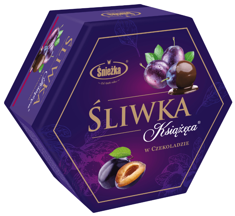 Sniezka Royal Plum in Chocolate - Śliwka w Czekoladzie (180g) - Pierogi Store